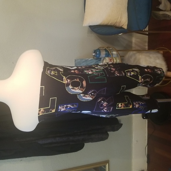 Emperice Black Multicolored Romper NWT Sz. 2X - Picture 5 of 8